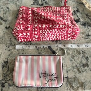 Victoria secrets makeup bag and coin purse